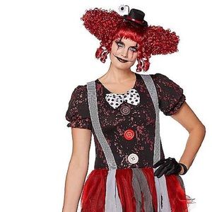 Halloween Costume Womens Killer Clown Plus Size